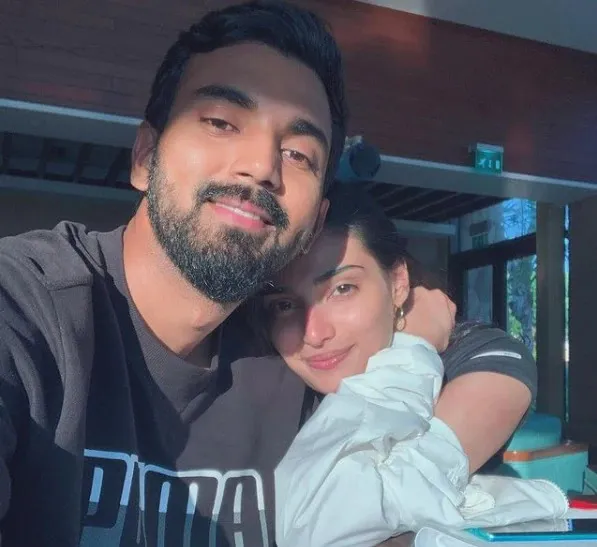 kl rahul athiya 