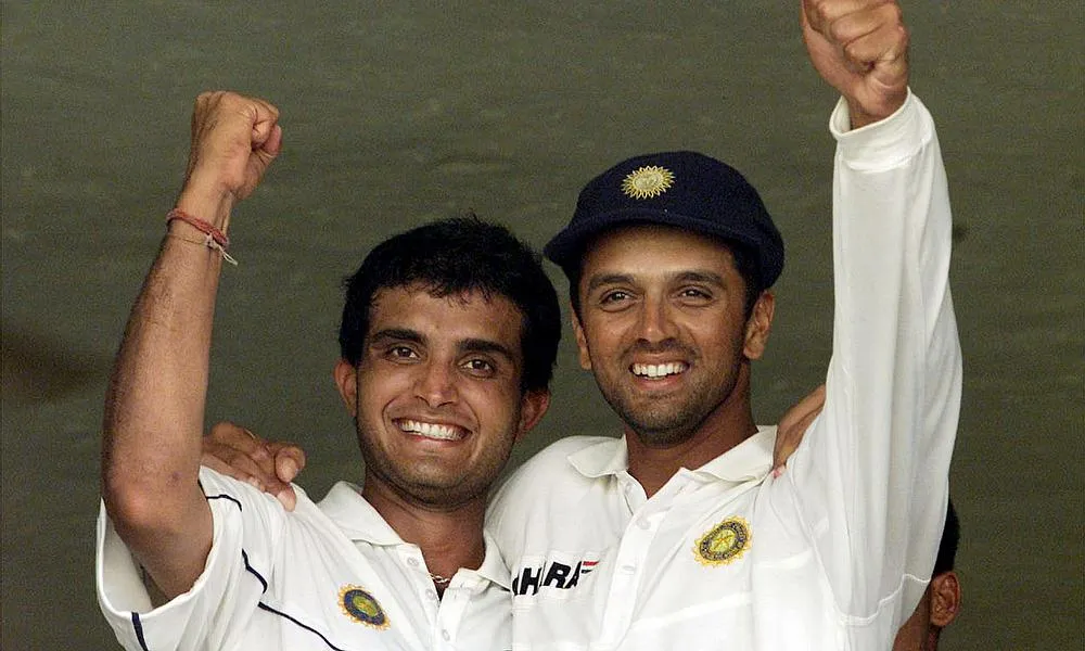 dravid nad saurav 