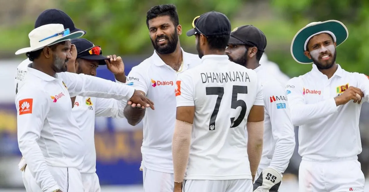 sri lanka test team 