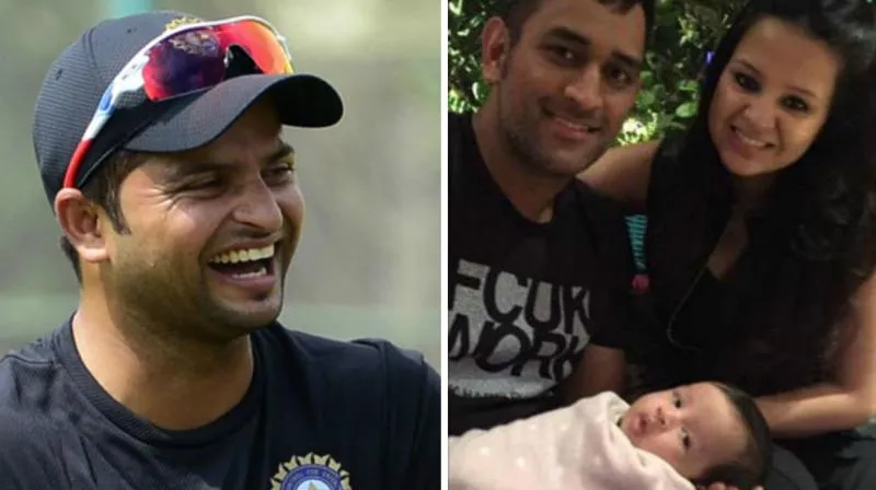 dhoni raina 