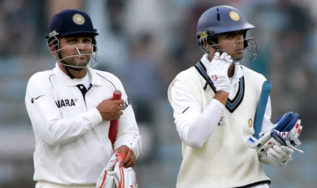 virendra sehwag and rahul dravid 