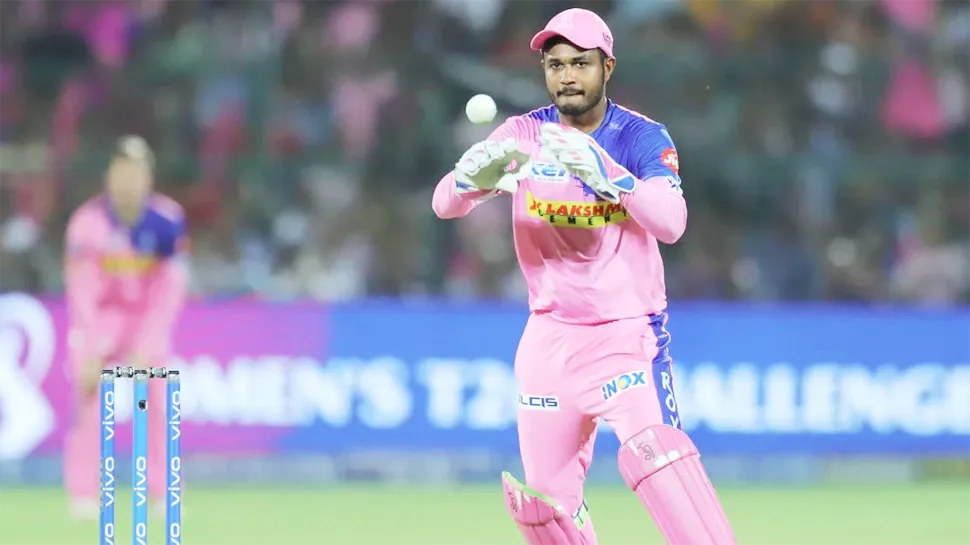 kumar sanju IPL rr vs dc