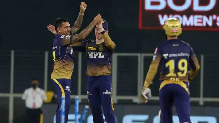sunil-narine-morgan kkr mi