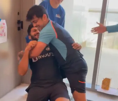 Ishan kishan-Sharsul thakur-halloween party