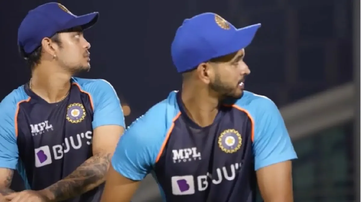 Virat Kohli Batting on Shreyas Iyer-Ishan Kishan