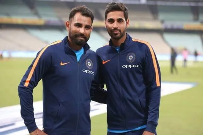 bhuvneshwar kumar mohammed shami