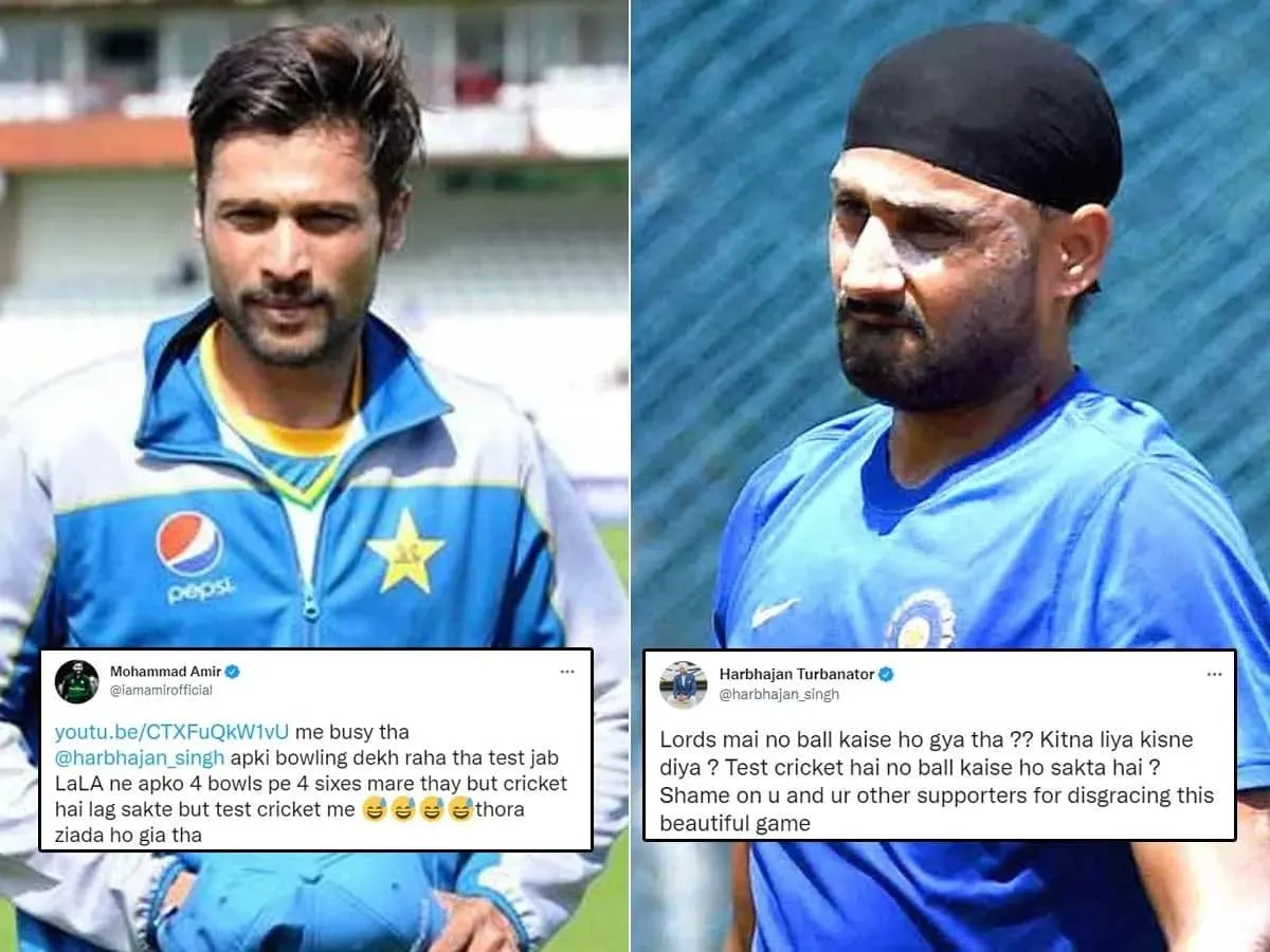 Harbhajan Singh-Mohammad Amir's 