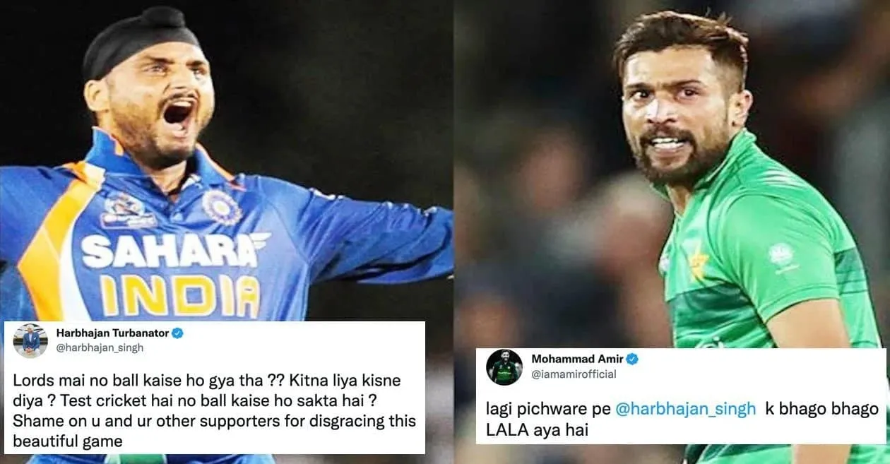 Harbhajan Singh-Mohammad Amir spot fixing