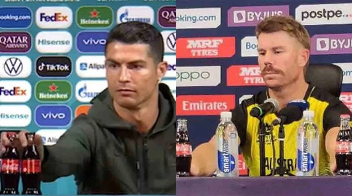 David Warner Copy Cristiano Ronaldo