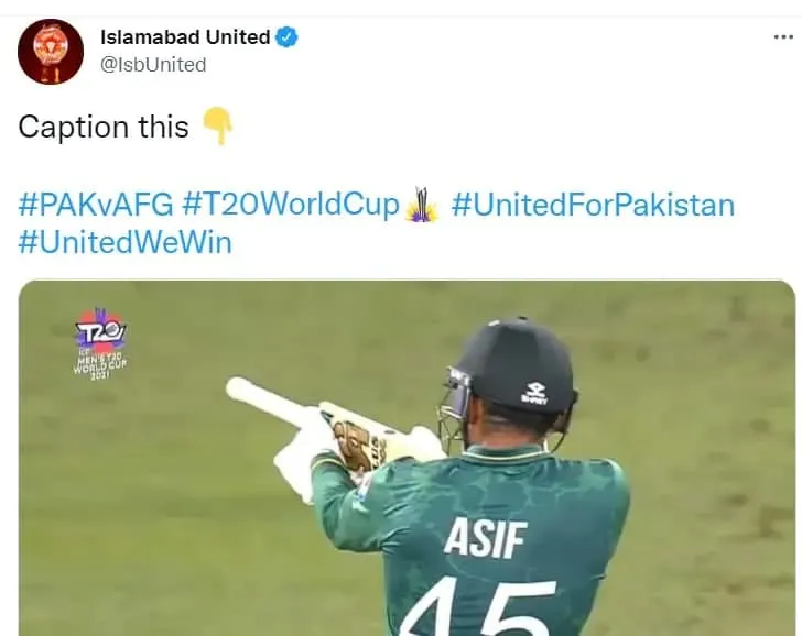 Asif Ali Gun Shot Celebration-MS Dhoni