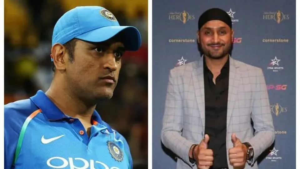 harbhajan singh-ms dhoni-IND vs NZ-T20 World CUP 2021