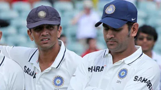dhoni rahul dravid india