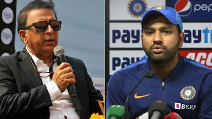 Sunil gavaskar rohit sharma
