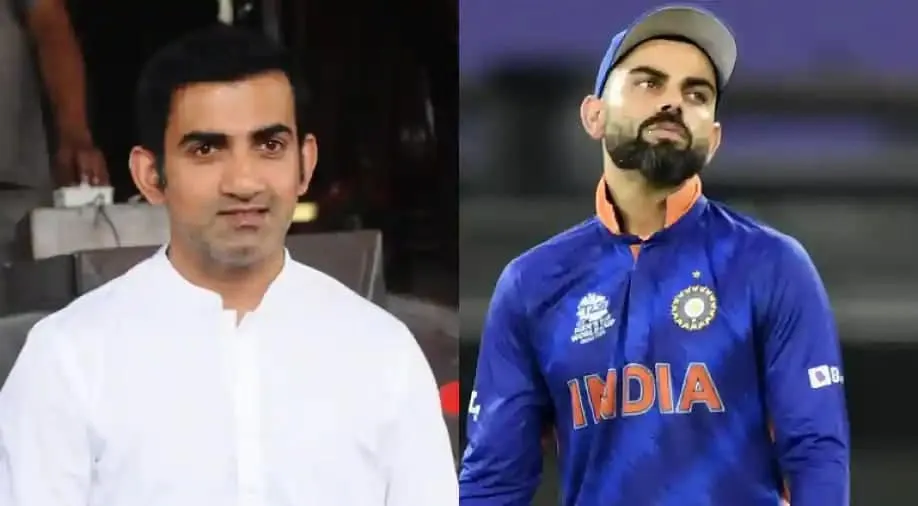 Gautam gambhir on Team India