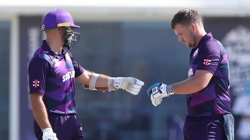 IND vs SCO opening Pair-George Munsey-Kyle Coetzer