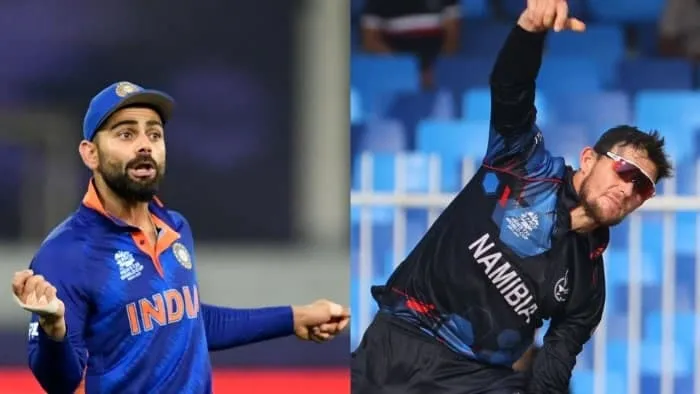 Namibia team vs India-Head to Head