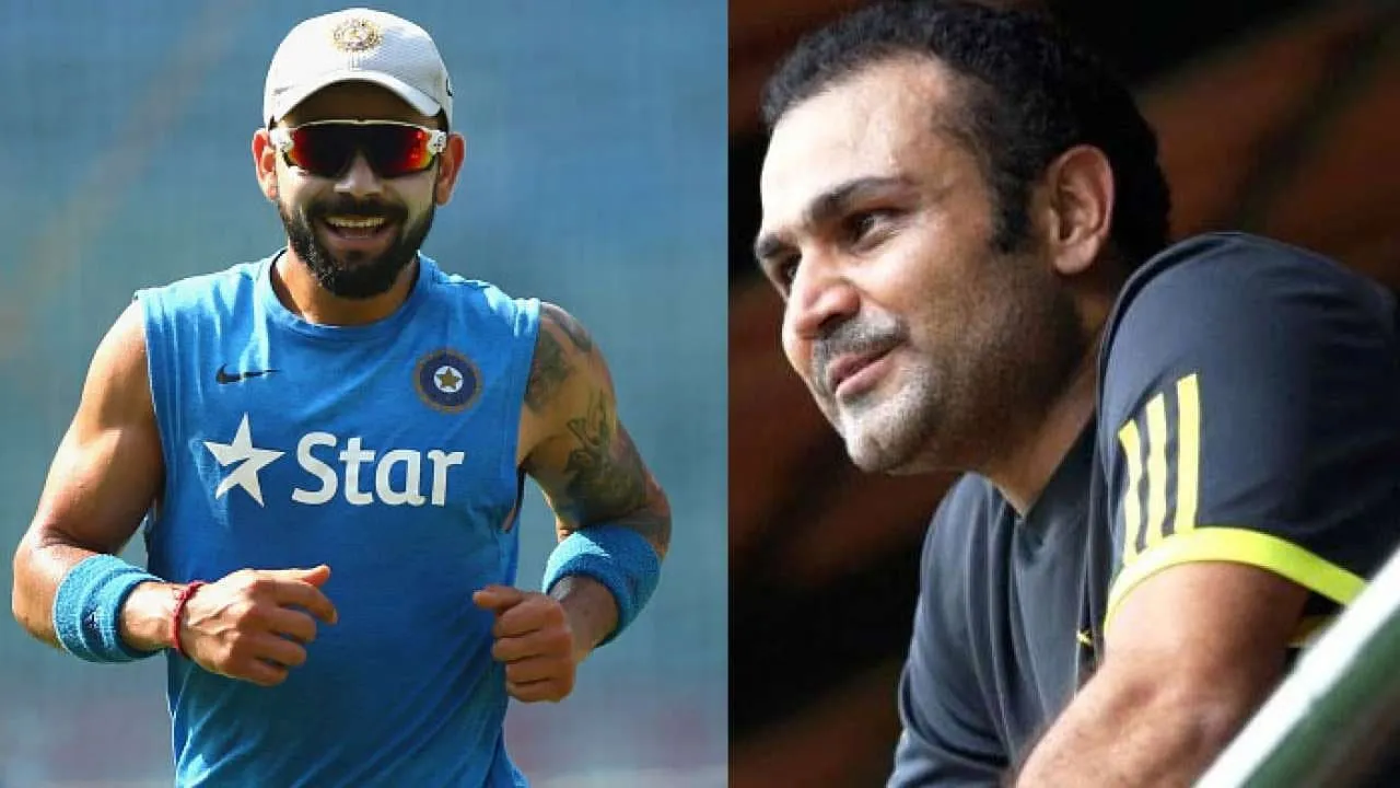 Virender Sehwag on virat kohli