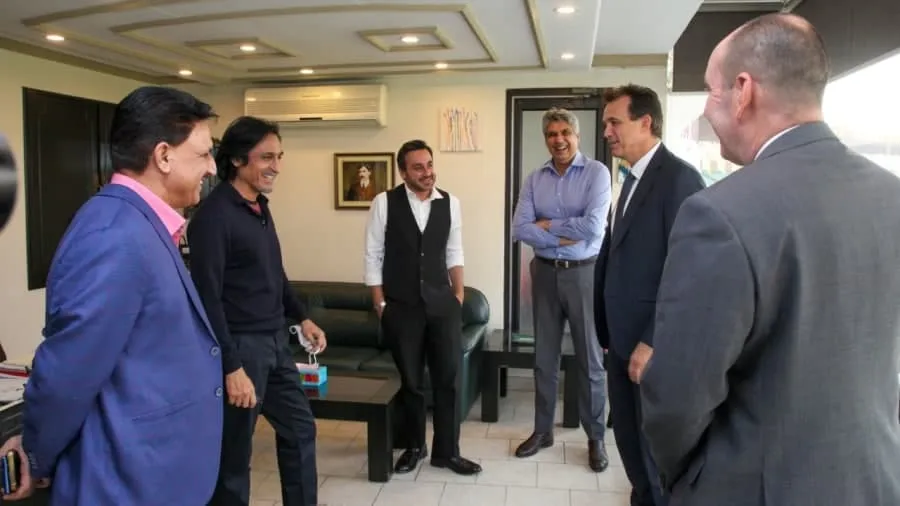 Tom Harrison Ramiz raja
