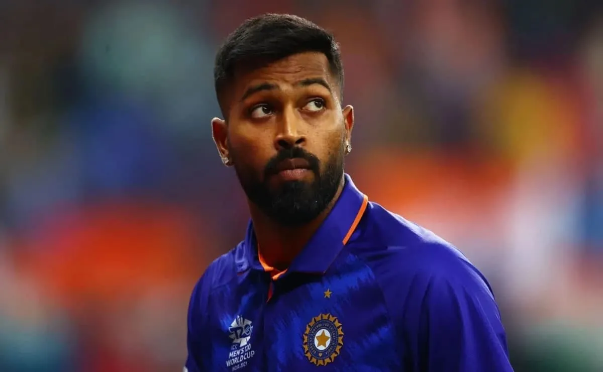 Hardik Pandya disappointed