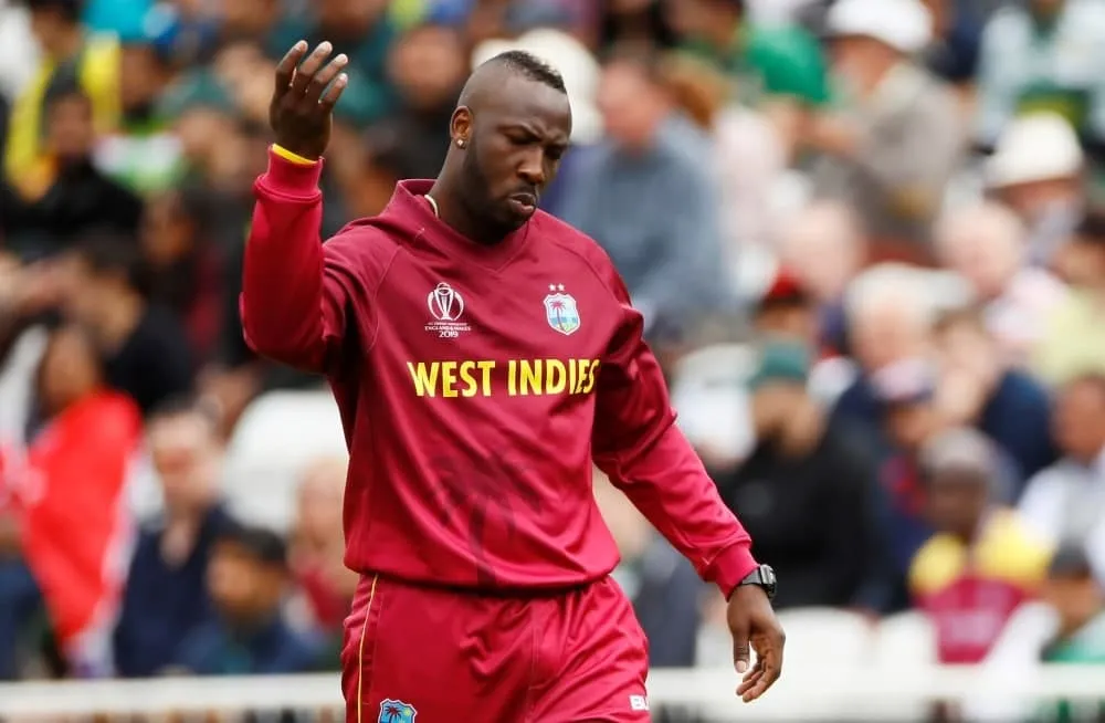 Andre Russell disappointed