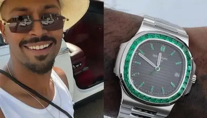 Custom officials Hardik Pandya
