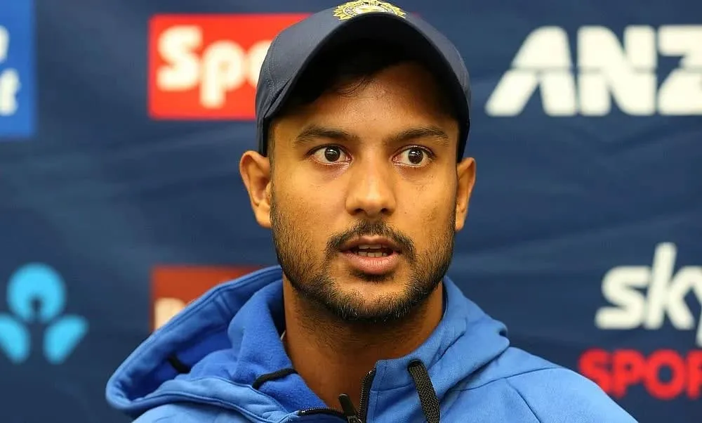 Mayank Agarwal on Rahul dravid