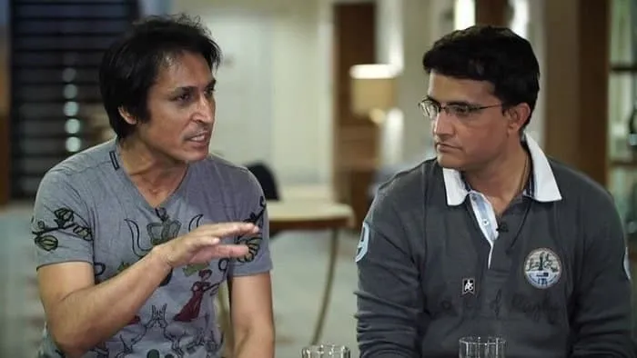  Ramiz Raja sourav ganguly meeting