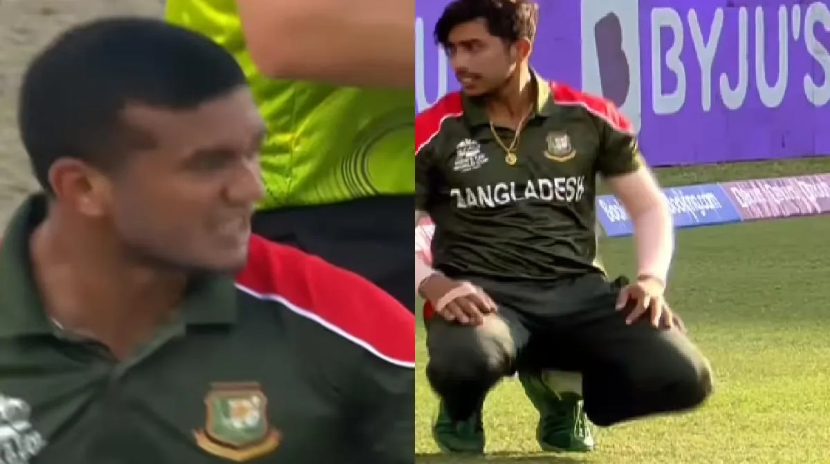 taskin ahmed Shout Soumya Sarkar fight