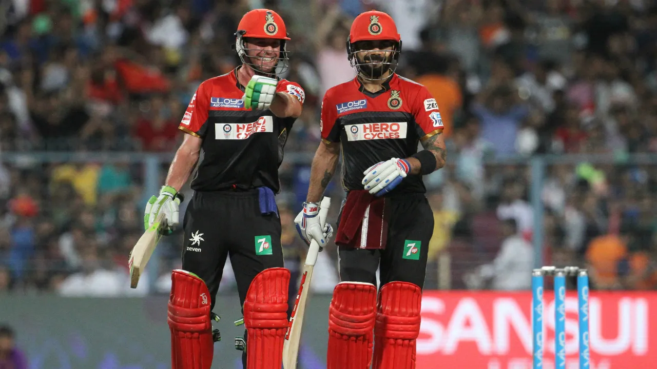 Virat Kohli and AB de Villiers