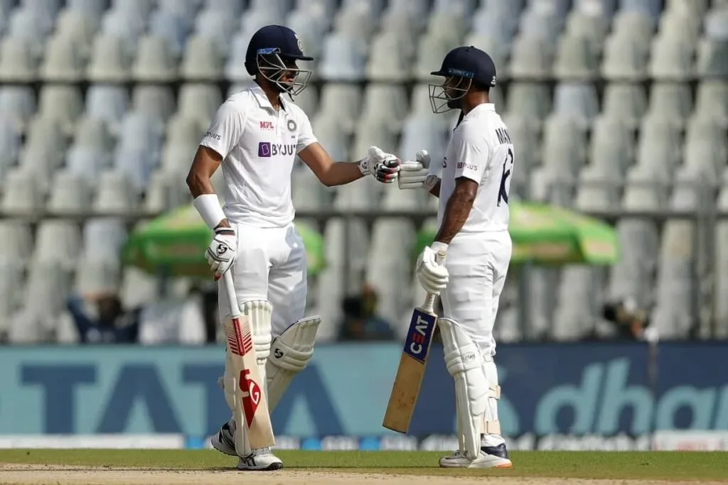Mayank Agrawal-Axar patel-Azaz patel