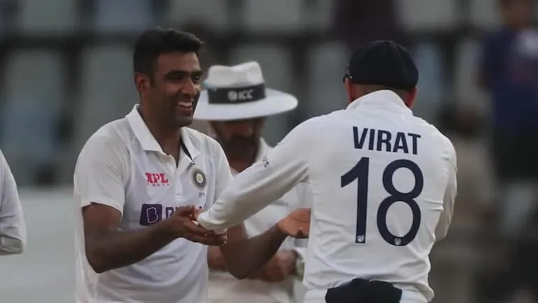 R Ashwin completed 300 wickets 