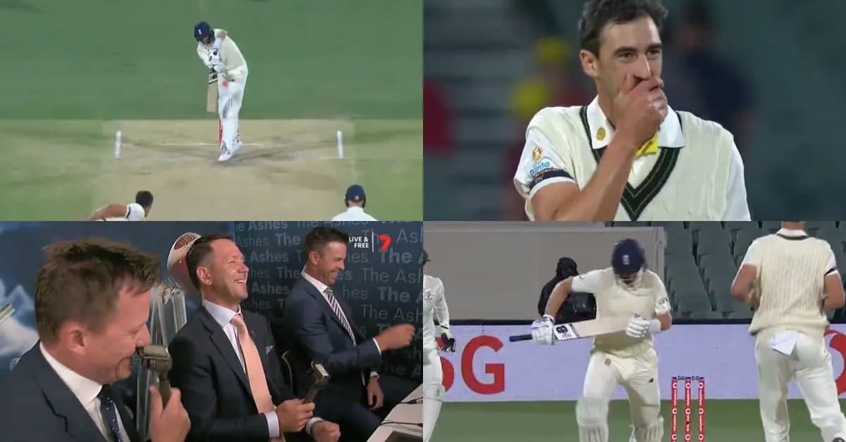 Joe Root Injured on Ricky Ponting