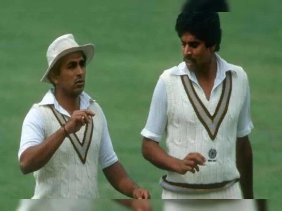  Kapil Dev and Sunil Gavaskar fights