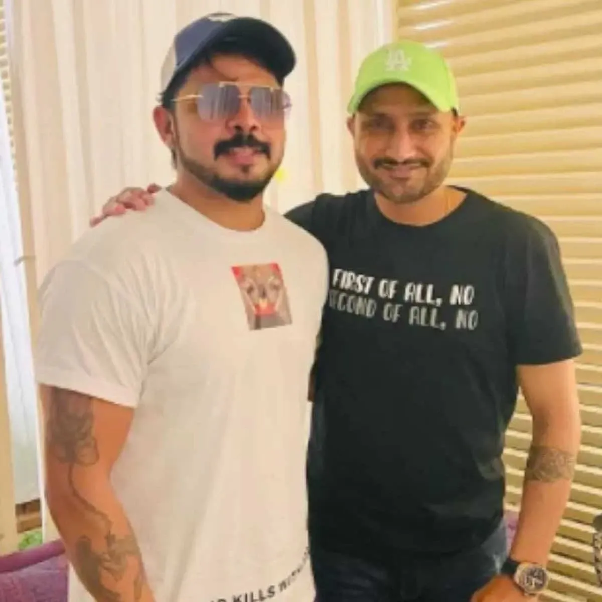  S. Sreesanth Post on Harbhajan Singh