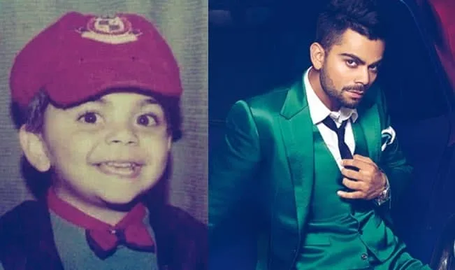Virat Kohli childhood photos