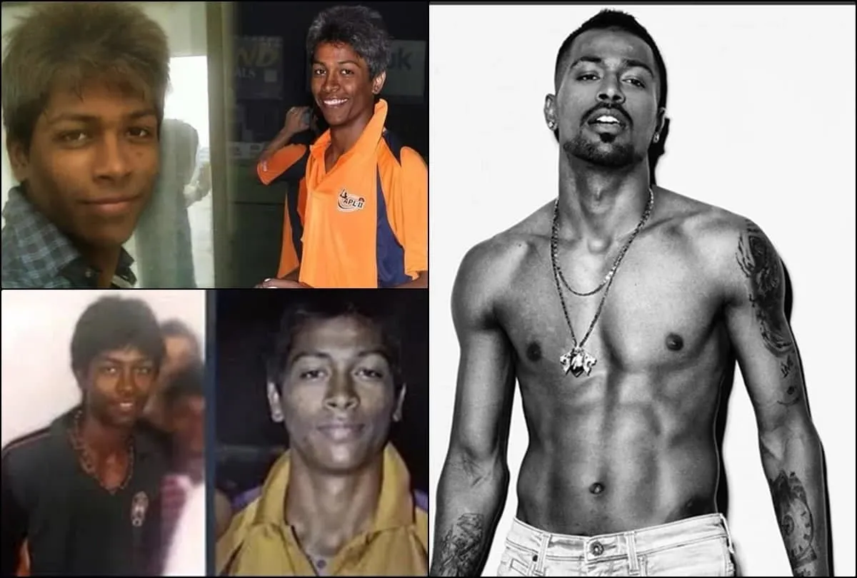 Hardik Pandya childhood photos