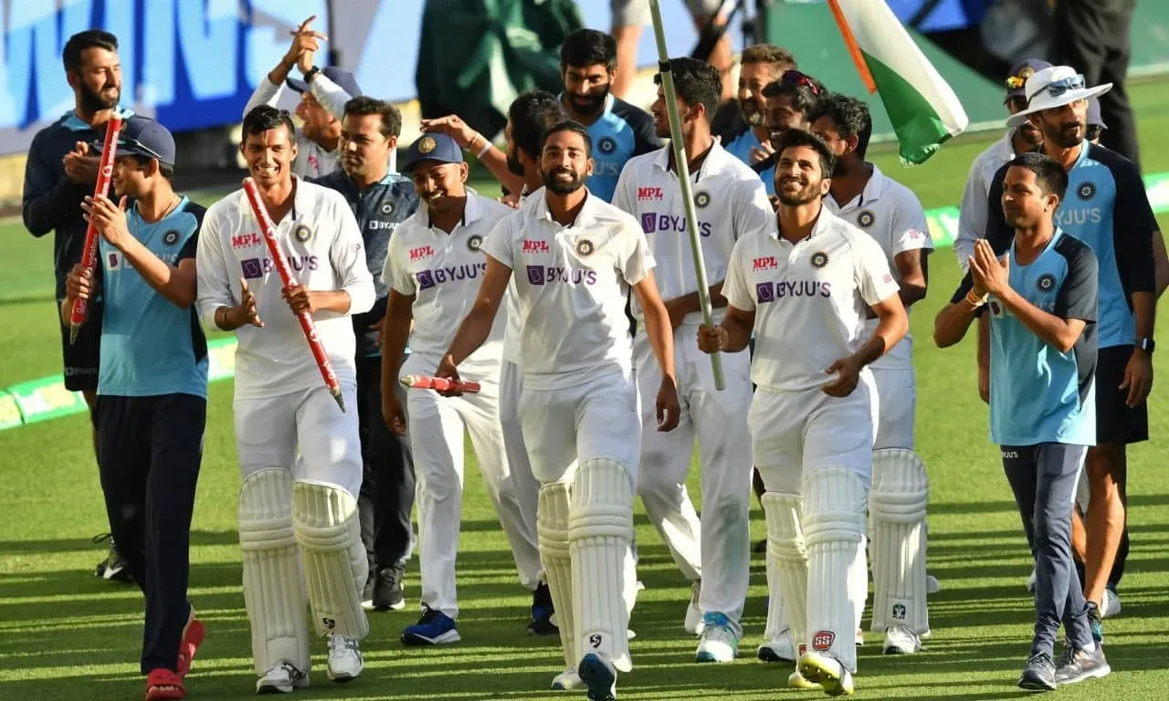 gabba test team india 2021