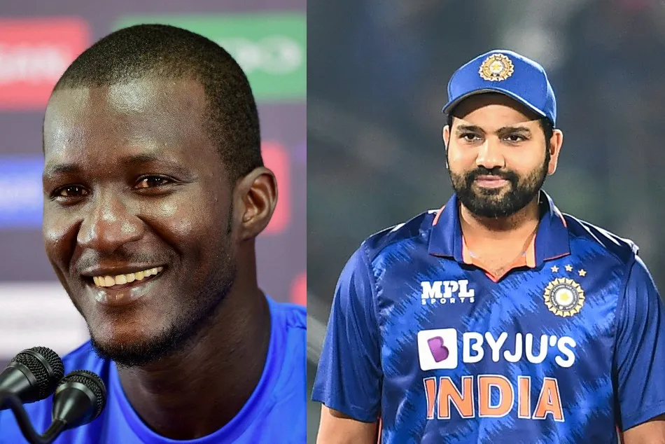 Daren Sammy and rohit sharma