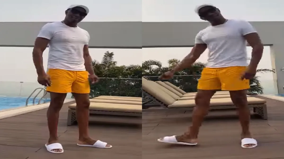 Dwayne Bravo Dance on asharfi song
