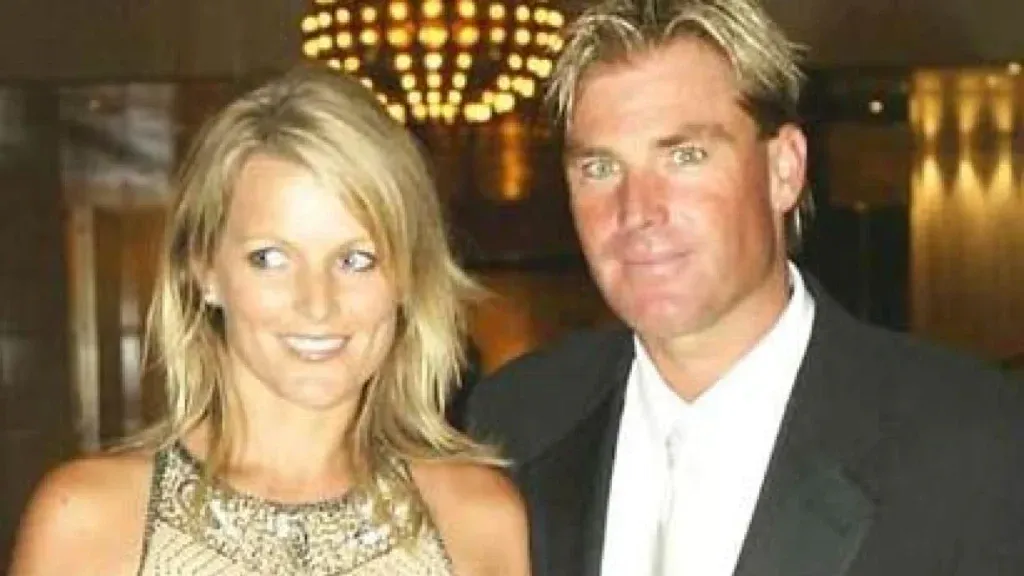 Shane Warne and simone callahan 1