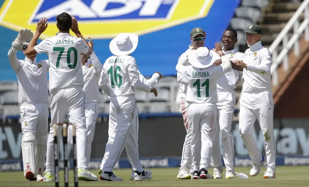 South africa team 1st day score