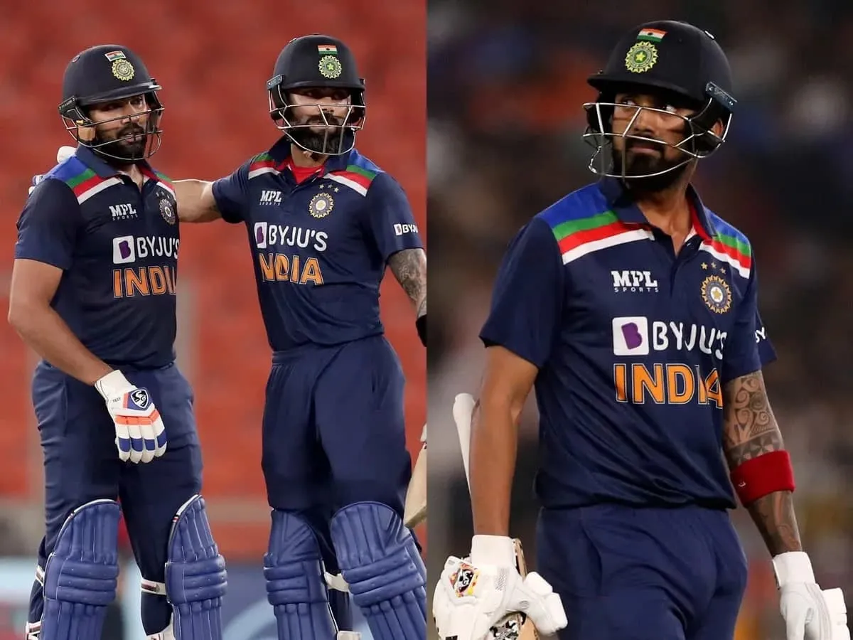 Virat Kohli-KL Rahul-Rohit Sharma