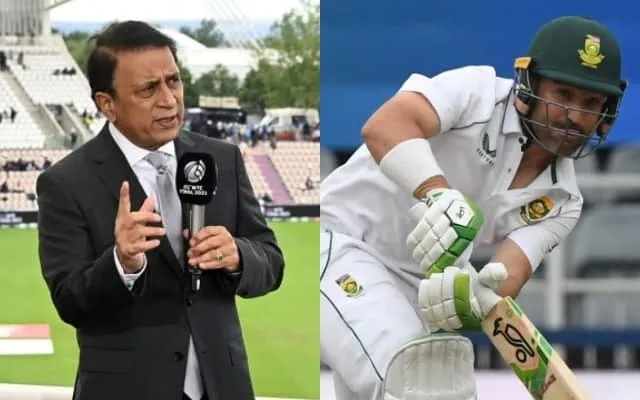 Sunil Gavaskar On Dean Elgar