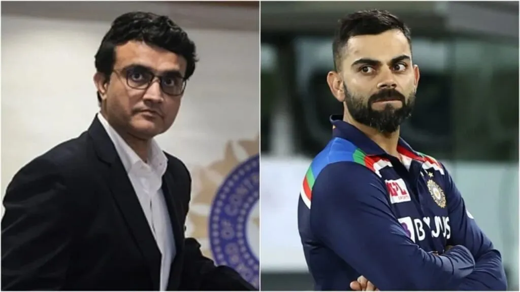 sourav ganguly wanted to send notice to virat kohli