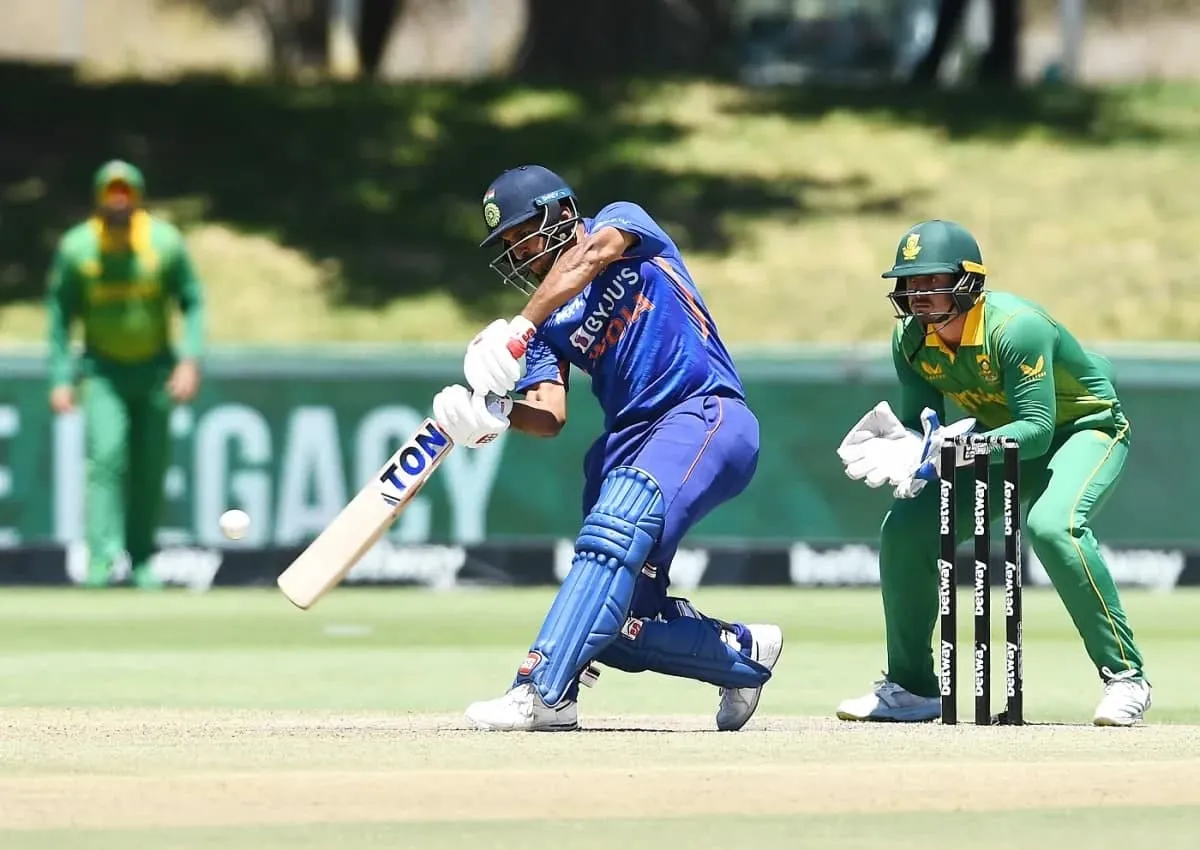 India set a target of 287 runs for Africa to win
