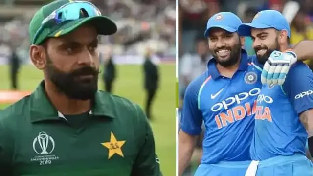 Mohammad Hafeez on Virat Kohli-Rohit Sharma