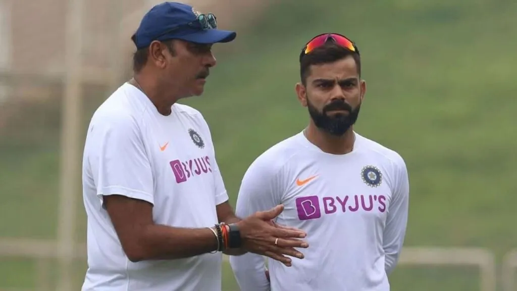 ravi shastri says virat kohli coucontinued as test captain 2 more years