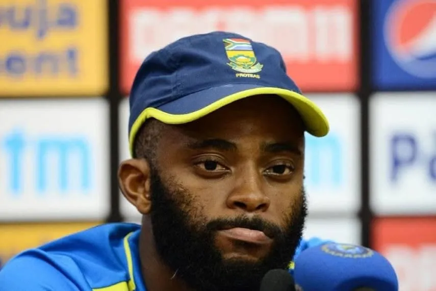 temba bavuma on South Africa dressing rooms