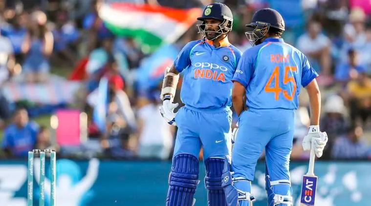 shikhar dhawan-rohit sharma