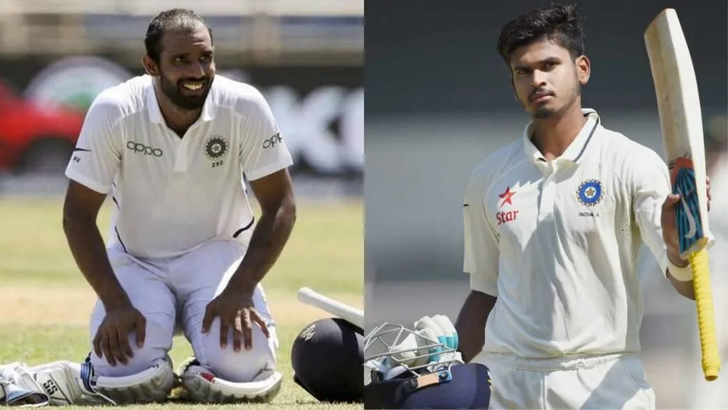 shreyas iyer and hanuma vihari